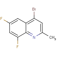 CAS: 1189106-86-2 | PC404590 | 4-Bromo-6,8-difluoro-2-methylquinoline