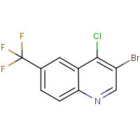 CAS: 1204810-99-0 | PC404599 | 3-Bromo-4-chloro-6-trifluoromethylquinoline