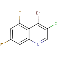 CAS: 1209122-08-6 | PC404605 | 4-Bromo-3-chloro-5,7-difluoroquinoline