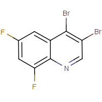 CAS: 1210168-52-7 | PC404607 | 3,4-Dibromo-6,8-difluoroquinoline