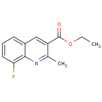 CAS: 1333253-62-5 | PC404615 | 8-Fluoro-2-methylquinoline-3-carboxylic acid ethyl ester