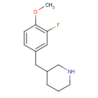 CAS: 955315-10-3 | PC404628 | 3-(3-Fluoro-4-methoxy-benzyl)-piperidine