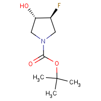 CAS:869481-93-6 | PC405008 | trans-3-Fluoro-4-hydroxypyrrolidine, N-BOC protected
