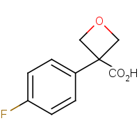 CAS:1393572-06-9 | PC405506 | 3-(4-Fluorophenyl)oxetane-3-carboxylic acid