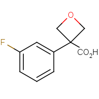 CAS:1393553-52-0 | PC405508 | 3-(3-Fluorophenyl)oxetane-3-carboxylic acid