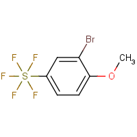 CAS:1211514-99-6 | PC405526 | 1-Methoxy-2-bromo-4-(pentafluorosulfanyl)benzene