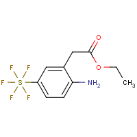 CAS: 1379811-88-7 | PC405533 | Ethyl (2-amino-5-(pentafluorosulfanyl)phenyl)acetate