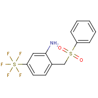 CAS: 1309569-49-0 | PC405535 | 2-Benzesulfonylmethyl-5-(pentafluorosulfanyl)aniline
