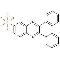 CAS: 1379803-63-0 | PC405544 | 2,3-Diphenyl-6-(pentafluorosulfanyl)quinoxaline