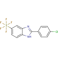 CAS:1379803-56-1 | PC405545 | 2-(4-Chlorophenyl)-5-(pentafluorosulfanyl)-1H-benzoimidazole