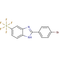 CAS: 1379812-01-7 | PC405546 | 2-(4-Bromophenyl)-5-(pentafluorosulfanyl)-1H-benzoimidazole
