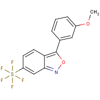 CAS: 1379812-13-1 | PC405560 | 3-(3-Methoxyphenyl)-6-(pentafluorosulfanyl)benzo[c]isoxazole