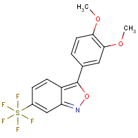 CAS: 1379812-02-8 | PC405561 | 3-(3,4-Dimethoxyphenyl)-6-(pentafluorosulfanyl)benzo[c]isoxazole