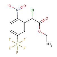 CAS: 1379812-17-5 | PC405566 | Ethyl chloro-(2-nitro-5-(pentafluorosulfanyl)phenyl) acetate