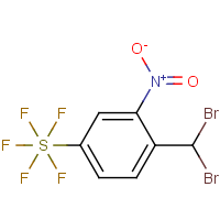 CAS: 1309569-43-4 | PC405575 | 1-Nitro-2-dibromomethyl-5-(pentafluorosulfanyl)benzene