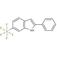 CAS: 1394319-36-8 | PC405582 | 2-Phenyl-6-pentafluorosulfanyl-1H-indole