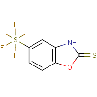 CAS: 1394319-58-4 | PC405586 | 5-(Pentafluorosulfanyl)benzo[d]oxazole-2(3H)-thione