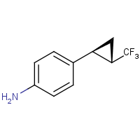 CAS:1416432-52-4 | PC405601 | (+/-)-4-(trans-2-(Trifluoromethyl)cyclopropyl)aniline