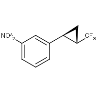 CAS:1360966-46-6 | PC405607 | (+/-)-1-Nitro-3-(trans-2-(trifluoromethyl)cyclopropyl)benzene