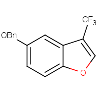 CAS:1394319-54-0 | PC405612 | 5-(Benzyloxy)-3-(trifluoromethyl)benzofuran