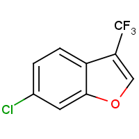 CAS:1400764-57-9 | PC405618 | 6-Chloro-3-(trifluoromethyl)benzofuran