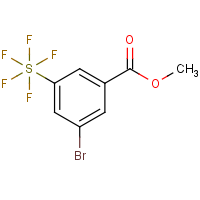 CAS:1211541-62-6 | PC405638 | 3-Pentafluorosulfanyl-5-bromo-benzoic acid methyl ester