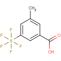 CAS:1448317-68-7 | PC405663 | 3-Methyl-5-(pentafluorosulphur)benzoic acid