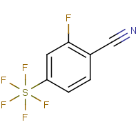 CAS:1240256-91-0 | PC405673 | 2-Fluoro-4-(pentafluorosulfur)benzonitrile