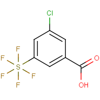 CAS:1448317-67-6 | PC405677 | 3-Chloro-5-(pentafluorosulfur)benzoic acid