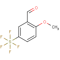 CAS: 1240256-83-0 | PC405679 | 2-Methoxy-5-(pentafluorosulphur)benzaldehyde