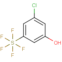 CAS:1240257-43-5 | PC405684 | 3-Chloro-5-(pentafluorosulfur)phenol