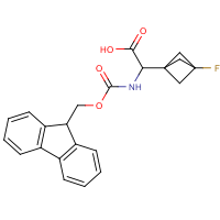 CAS:1980033-67-7 | PC405704 | 2-((((9H-Fluoren-9-yl)methoxy)carbonyl)amino)-2-(3-fluorobicyclo[1.1.1]pentan-1-yl)acetic acid