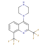 CAS:401567-76-8 | PC407010 | 2,8-Bis(trifluoromethyl)-4-(piperazin-1-yl)quinoline