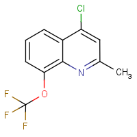 CAS: 927800-56-4 | PC407014 | 4-Chloro-2-methyl-8-trifluoromethoxyquinoline