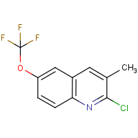 CAS: 927800-81-5 | PC407021 | 2-Chloro-3-methyl-6-trifluoromethoxyquinoline