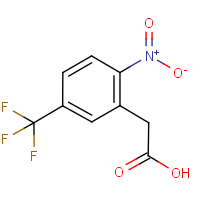 CAS:927801-01-2 | PC407026 | (2-Nitro-5-trifluoromethylphenyl)acetic acid