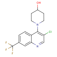 CAS: 1203578-55-5 | PC407030 | 3-Chloro-4-(4-hydroxypiperidin-1-yl)-7-trifluoromethylquinoline