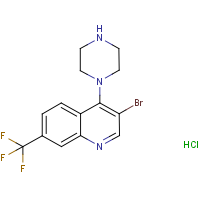 CAS: 1203579-64-9 | PC407033 | 3-Bromo-4-(piperazin-1-yl)-7-trifluoromethylquinoline hydrochloride
