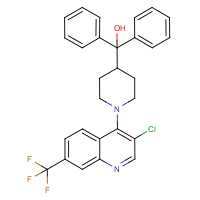 CAS:1203579-17-2 | PC407035 | 4-[4-(1,1-Diphenylhydroxymethyl)piperidin-1-yl]-3-chloro-7-trifluoromethylquinoline