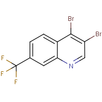 CAS: 1203579-32-1 | PC407038 | 3,4-Dibromo-7-trifluoromethylquinoline