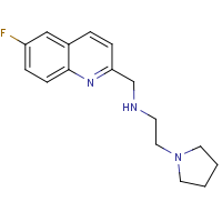 CAS: 1221411-12-6 | PC407093 | [(6-Fluoroquinolin-2-yl)methyl][2-(pyrrolidin-1-yl)ethyl]amine