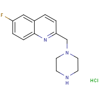 CAS: 1228095-60-0 | PC407095 | 6-Fluoro-2-(piperazin-1-ylmethyl)quinoline hydrochloride