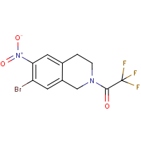 CAS:912846-87-8 | PC407099 | 1-(7-Bromo-6-nitro-1,2,3,4-tetrahydroisoquinolin-2-yl)-2,2,2-trifluoroethan-1-one