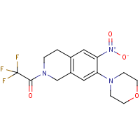 CAS:1279717-14-4 | PC407105 | 2,2,2-Trifluoro-1-[7-(morpholin-4-yl)-6-nitro-1,2,3,4-tetrahydroisoquinolin-2-yl]ethan-1-one