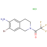 CAS:1279717-15-5 | PC407106 | [7-Bromo-2-(trifluoroacetyl)isoquinolin-6-yl]amine hydrochloride