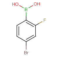 CAS: 216393-64-5 | PC4072 | 4-Bromo-2-fluorobenzeneboronic acid
