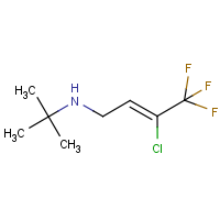 CAS: 191591-45-4 | PC4078 | 4-(tert-Butylamino)-2-chloro-1,1,1-trifluoro-but-2-ene