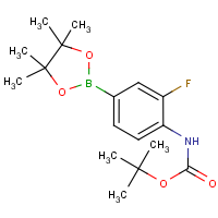 CAS:262444-42-8 | PC408014 | tert-Butyl 2-fluoro-4-(4,4,5,5-tetramethyl-1,3,2-dioxaborolan-2-yl)phenylcarbamate