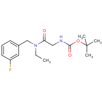 CAS:1417794-38-7 | PC408021 | {[Ethyl-(3-fluoro-benzyl)-carbamoyl]-methyl}-carbamic acid tert-butyl ester