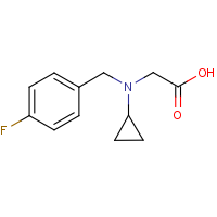 CAS: 1181451-40-0 | PC408029 | [Cyclopropyl-(4-fluoro-benzyl)-amino]acetic acid